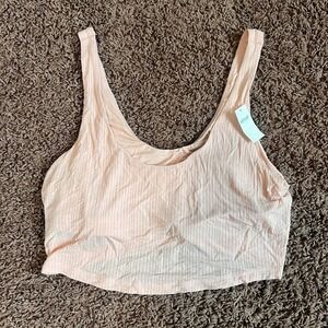 Aerie Women's‎ Peach Bralette Size Large  Bra NWT